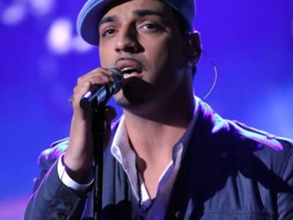 Mehrzad Marashi ist ein Favorit bei DSDS. Wird er der neue Superstar? (c) RTL / Stefan Gregorowius