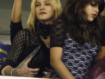 Madonna und Tochter in Rio de Janeiro