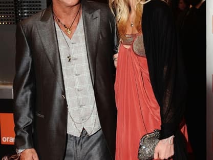 Mickey Rourke mit seiner hübschen Freundin Elena Kuletskaya