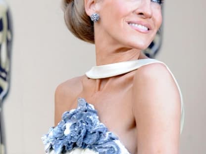 Sarah Jessica Parker strahlt mit ihrem Schmuck von Fred Leighton`s um die Wette