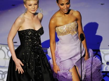 Carey Mulligan und Zoe Saldana 