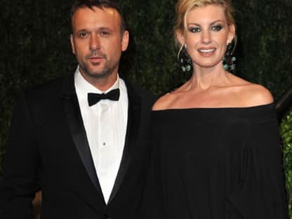 Tim McGraw mit Faith Hill