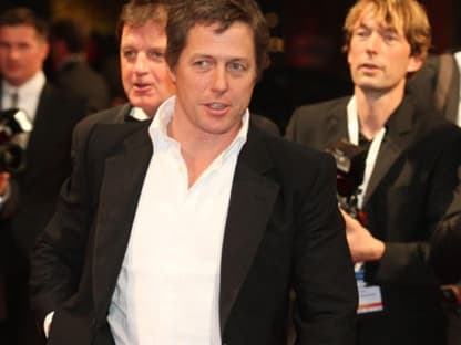 Auch Schauspieler Hugh Grant wollte sich die Laureus Sport Awards nicht entgehen lassen