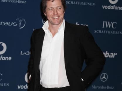 Hugh Grant freut sich auf einen spannenden und lustigen Abend