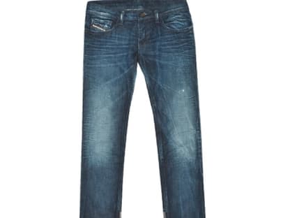 Stone-washed Jeans von Diesel, ca. 190 Euro 