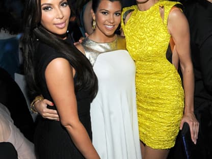 Kim Kardashian, Kourtney Kardashian, Heidi Klum