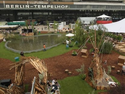 Tolle Location für die Bread & Butter: Der ehemalige Berliner Flughafen Tempelhof