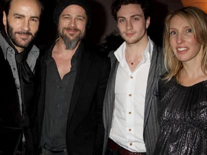 Tom Ford mit Brad Pitt, Aaron Johnson und Sam Taylor-Wood