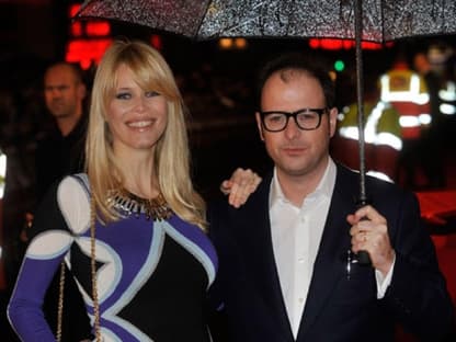 In froher Erwartung: Claudia Schiffer freut sich auf das dritte gemeinsame Kind mit Regisseur Matthew Vaughn