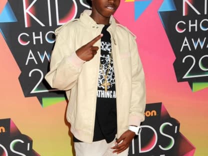 Christian Combs - Mini Me und Sohn von Musiker Sean "Diddy" Combs hat das coole Posen genauso gut drauf wie sein Vater