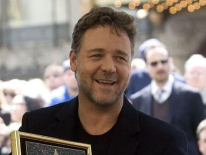 Mit einem Stern auf dem Walk of Fame in Hollywood verewigt zu sein, ist eine große Ehre und der Traum eines jeden Schauspielers. Russell Crowe wurde sie am Montag zuteil