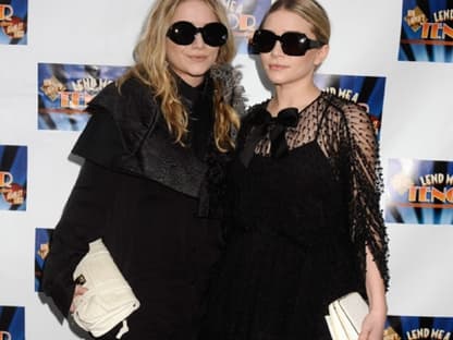 Mary Kate und Ashley Olsen gelten bereits jetzt als Stilikonen. Auch ihre Sonnenbrillenwahl ist nachahmbar