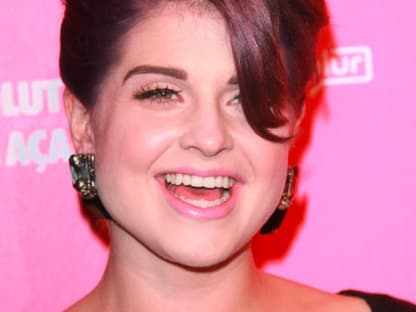 Wow! So glücklich und ausgelassen sieht man Kelly Osbourne selten