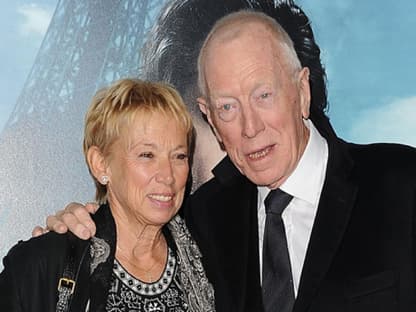 Der schwedische Schauspieler Max von Sydow