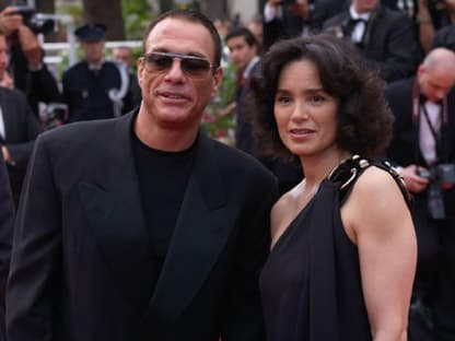 Schauspieler Jean Claude Van Damme kam in Begleitung seiner Frau Gladys Portugues. Die beiden sind bereits zum zweiten Mal verheiratet