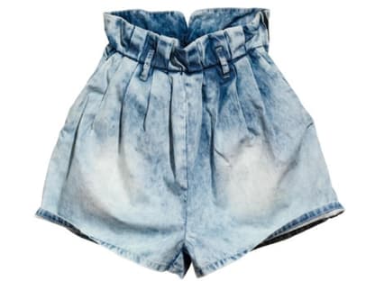 Hoch sitzende Jeansshorts von H&M, 
ca. 20 Euro