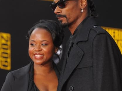 Snoop Dogg brachte seine Frau Shante Taylor mit