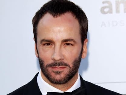 Wie immer stilvoll: Designer Tom Ford spendete auch für den guten Zweck