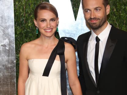 Oscarpreisträgerin Natalie Portman und Benjamin Millepied