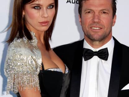 Liliana und Lothar Matthäus schnupperten ein wenig Hollywood-Luft und genossen den Auftritt zwischen den ganz großen Stars