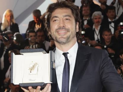 Schauspieler Xavier Bardem wurde mit einer Goldenen Palme ausgezeichnet