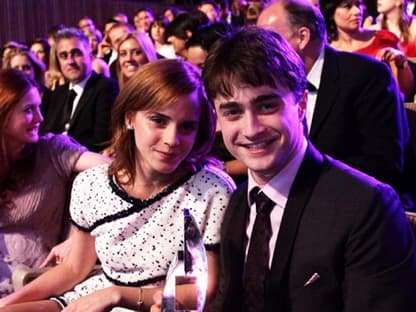 "Harry Potter"-Stars Emma Watson und Daniel Radcliffe freuten sich über ihre Auszeichnung