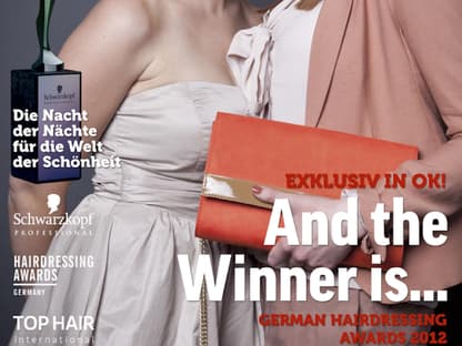 Einmal im Leben das Cover der OK!   zieren! Für die Gäste des „German Hairdressing Award 2012“ wurde dieses   Traum Wirklichkeit. Jeder Gast des Gala-Abends konnte an einem  persönlichen  OK! Fotoshooting teilnehmen - und die tollen Ergebnisse  sehen  Sie hier! Viel Spaß beim Durchklicken!﻿