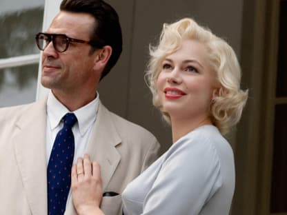 Und sie durfte die einstige Diva sogar auf die Leinwand bringen: Michelle Williams im Film "My Week With Marylin"