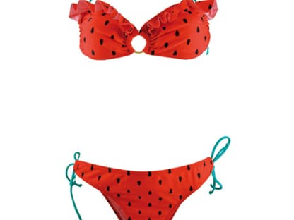 Zum Anbeißen! Bikini von Six, ca. 15 Euro