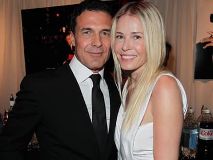 Andre Balazs mit Chelsea Handler