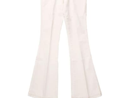 White Denim: Seventies-Jeans von Wrangler, ca. 90 Euro