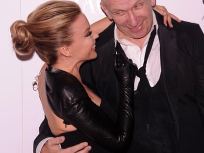 Jean-Paul Gaultier und Kylie Minogue