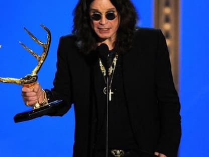 Auch Altrocker Ozzy Osbourne wurde mit einem Award geehrt