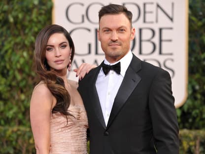 Megan Fox und Brian Austin Green bei den Golden Globe Awards