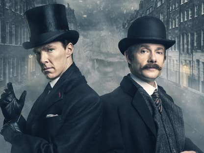 Benedict Cumberbatch als "Sherlock"