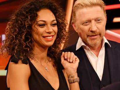 Lilly und Boris Becker glücklich