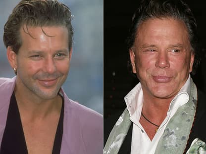 Mickey Rourke früher und heute