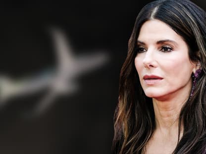 Sandra Bullock guckt ernst