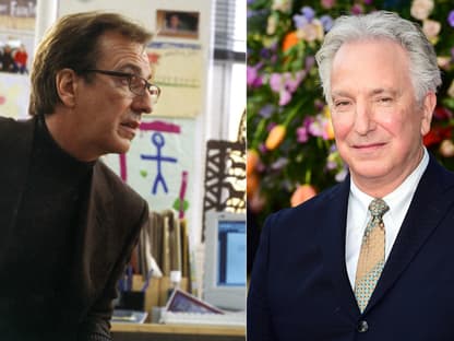 "Tatsächlich ... Liebe": Alan Rickman (Harry) früher und heute