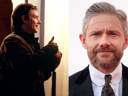 "Tatsächlich ... Liebe": Martin Freeman (John) früher und heute