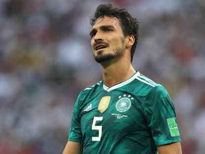 Mats Hummels auf dem Fußballplatz