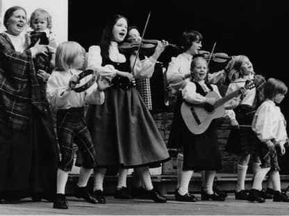 Die Kelly Family früher auf der Bühne