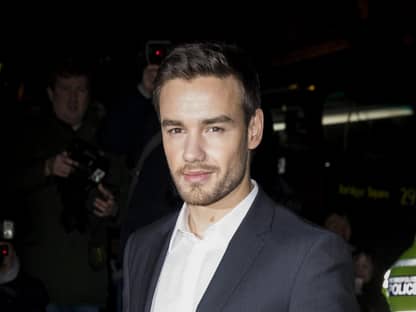 Liam Payne guckt ernst