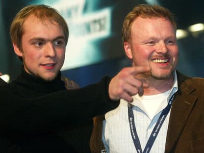 Max Mutzke und Stefan Raab 