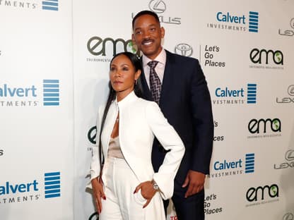 Jada Pinkett Smith und Will Smith auf dem roten Teppich