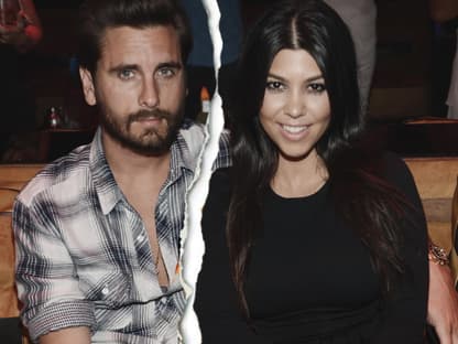 Kourtney Kardashian und Scott Disick