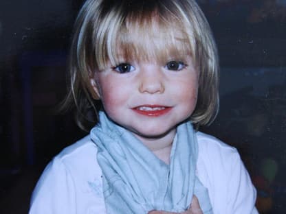 Maddie McCann lächelt