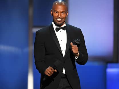 Jamie Foxx auf der Bühne 