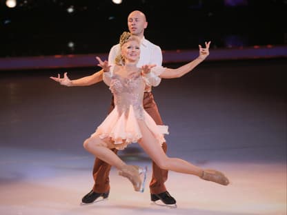 Désirée Nick bei "Dancing on Ice"