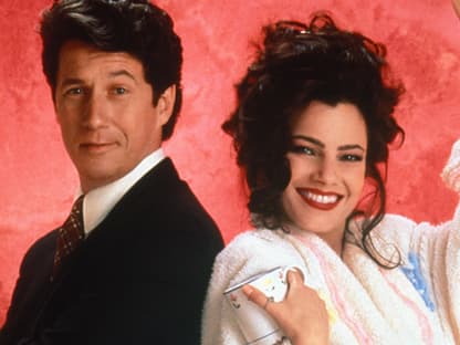 Fran Drescher und Charles Shaughnessy bei "Die Nanny"